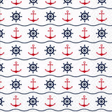 Tiflair Nautical Anchor and Wheel Print Lunch Napkins 3 ply