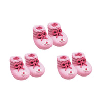 Booties Sugar Toppers Pink