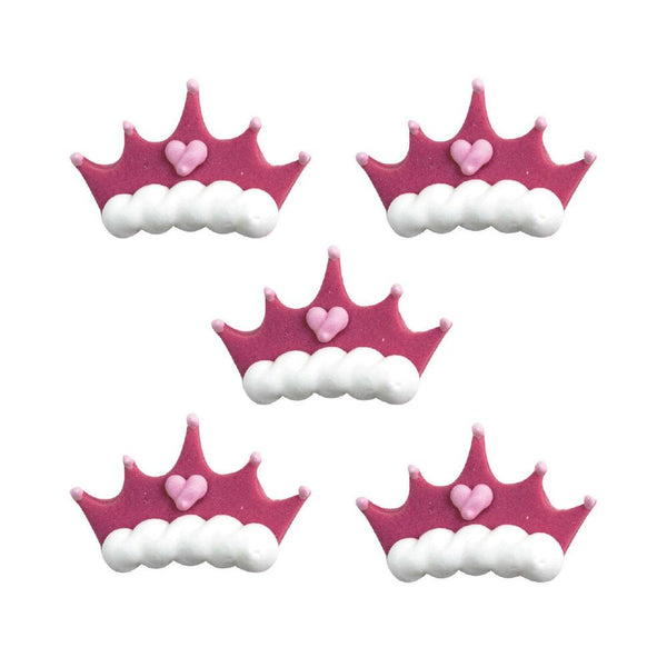 Princess Crown Sugar Toppers