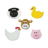 Farmyard Friends Sugar Toppers