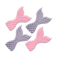 Mermaid Tail Sugar Toppers