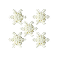 Snowflake Sugar Toppers