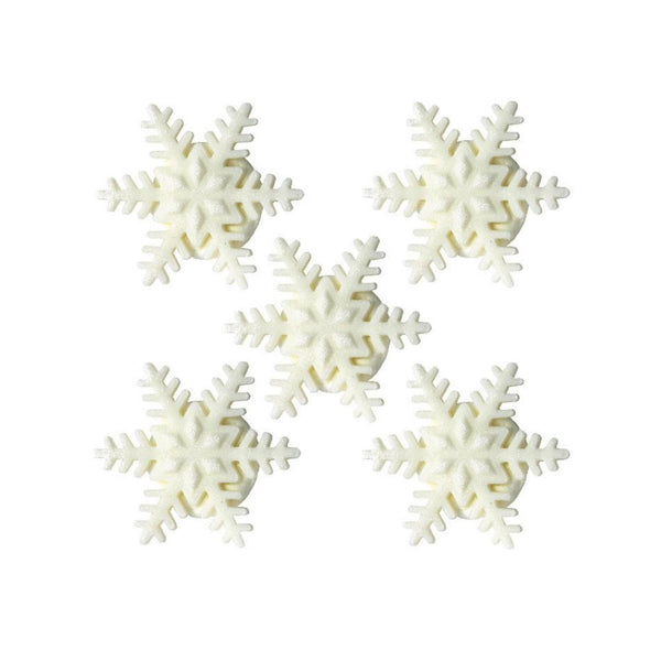 Snowflake Sugar Toppers