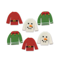 *Christmas Jumper Sugar Toppers