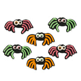 Halloween Neon Spider Sugar Toppers