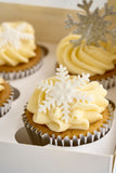 Snowflake Sugar Toppers