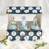 The Snowman™ Snow Wonderful Cupcake Box for 6 Cupcakes Foil