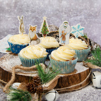 The Snowman™ Festive Woodland Cupcake Toppers